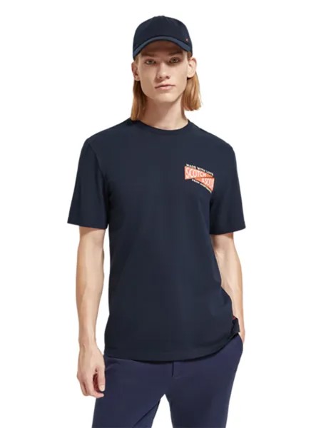 Футболка Scotch & Soda, темно синий