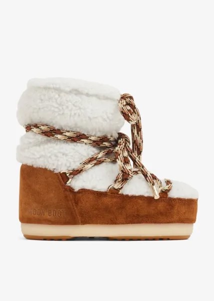 Ботинки Moon Boot Icon Light Shearling, белый