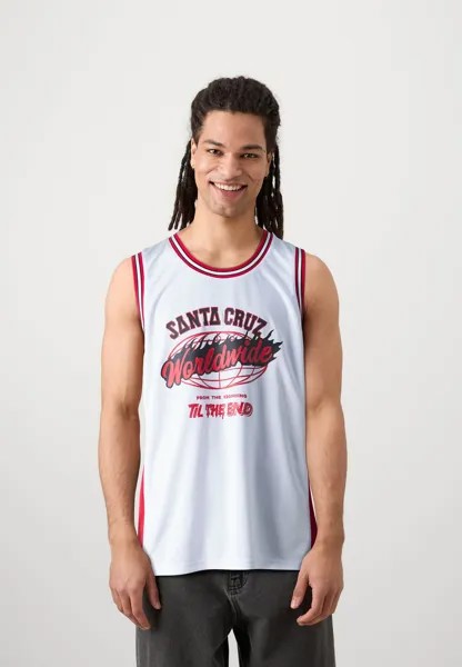 Топ Worldwide Front Unisex Santa Cruz, белый