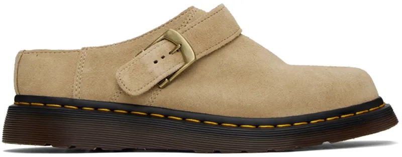 Бежевые лоферы Isham Dr. Martens