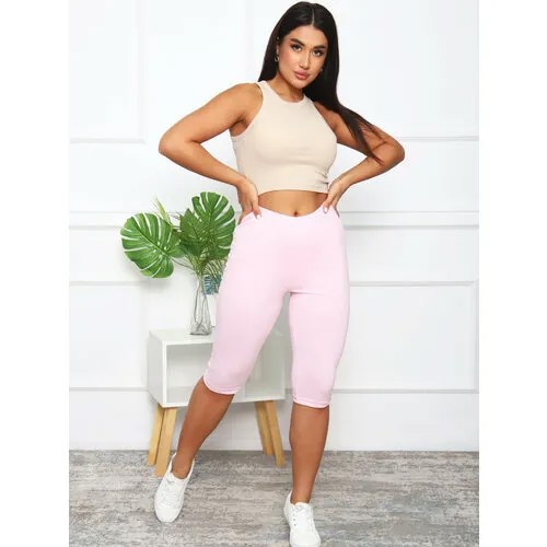 Бриджи RELAX TEXTILE, размер 48, пудровый