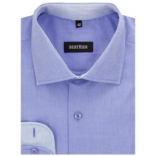 Рубашка BERTHIER, размер 174-184/39, голубой