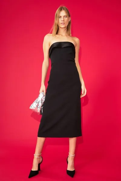 Платье-бандо H&M, черный