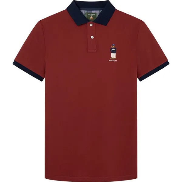 Поло с коротким рукавом Hackett Harry, красный