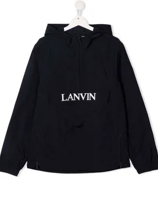LANVIN Enfant легкая куртка с логотипом