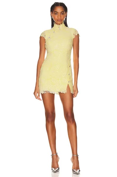 Платье SAU LEE Rae, цвет Lemon Yellow