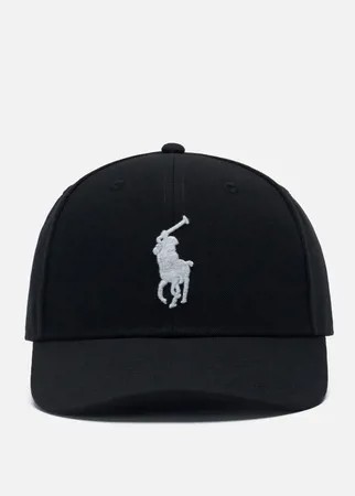 Кепка Polo Ralph Lauren Embroidered Big Pony High Crown, цвет чёрный