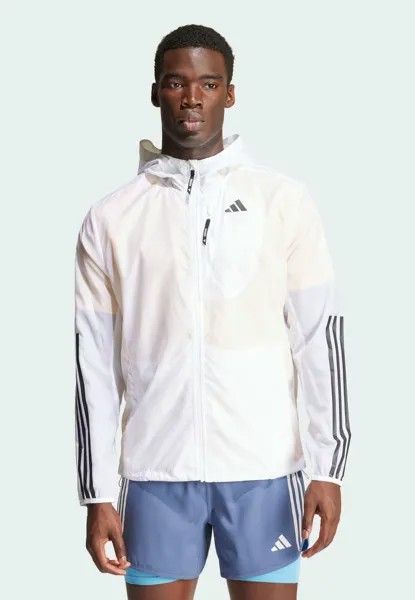 Ветровка OWN THE RUN 3-STRIPES adidas Performance, цвет white