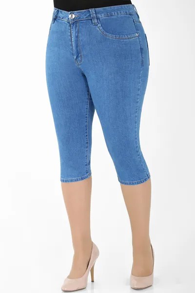 Бриджи женские AlmondShop М-12 248.С1 синие 56 RU