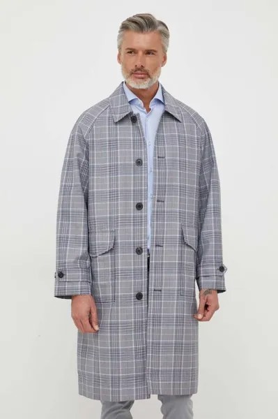 Пальто с добавлением шерсти Tommy Hilfiger, темно-синий
