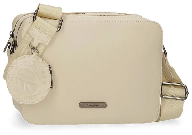 Женская сумка кросс-боди Pepe Jeans Bags, бежевая