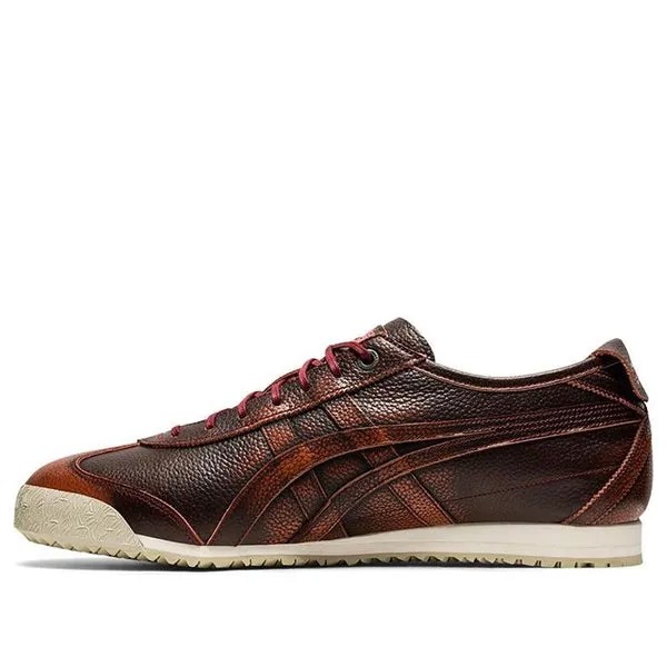 Кроссовки Onitsuka Tiger Mexico 66 SD Running Shoes Black/Red/Brown, черный