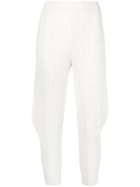 Pleats Please Issey Miyake плиссированные брюки Monthly Colours January, синий
