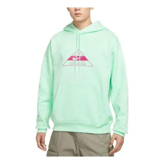 Толстовка Nike SB graphic hoodie 'Green', зеленый