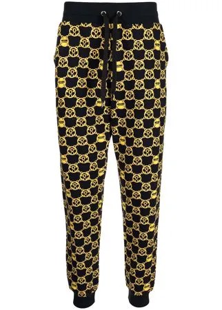 Moschino спортивные брюки Double Question Mark