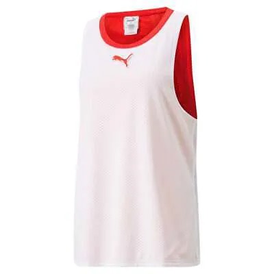 Puma High Court Timeless Athletic Tank Top Женская белая повседневная спортивная майка 5325040