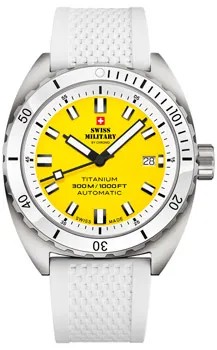 Швейцарские наручные  мужские часы Swiss Military SMA34100.14. Коллекция Titanium 300