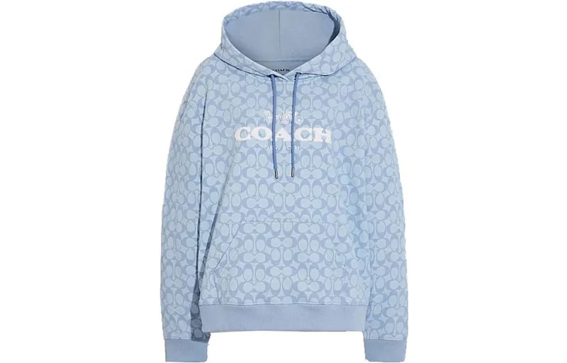 COACH Женская толстовка, цвет Blue