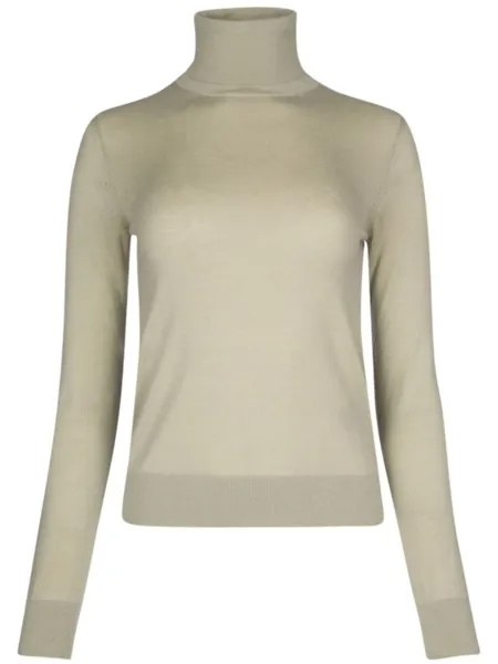 Loro Piana вязаный топ Dolcevita, нейтральный цвет