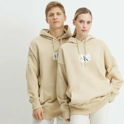 Худи Calvin Klein Jeans, размер S, бежевый
