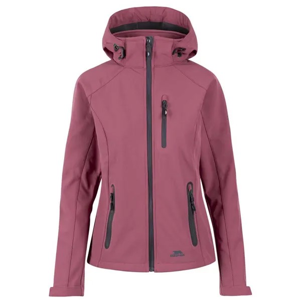 Спортивная куртка Trespass Bela II softshell, розовый