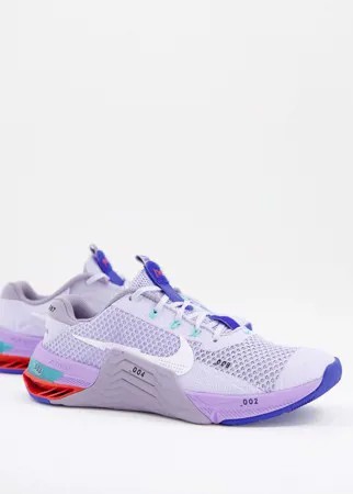 Сиреневые кроссовки Nike Training Metcon 7-Фиолетовый цвет