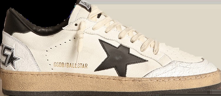 Кроссовки Golden Goose Ball Star 'White Black', белый