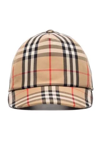 Burberry бейсболка в клетку Vintage Check