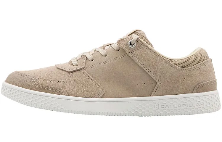 Кроссовки CAT Pausesportlow Series Skateboarding Shoes Unisex Low-top Light Khaki, хаки