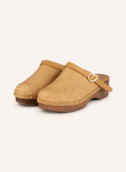 Сабо классик Ancient Greek Sandals, желтый