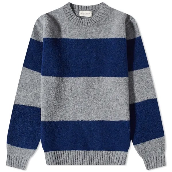 Джемпер Country Of Origin Eskimo Fleece Stripe Crew Knit