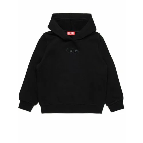 Худи DIESEL, размер 130, черный