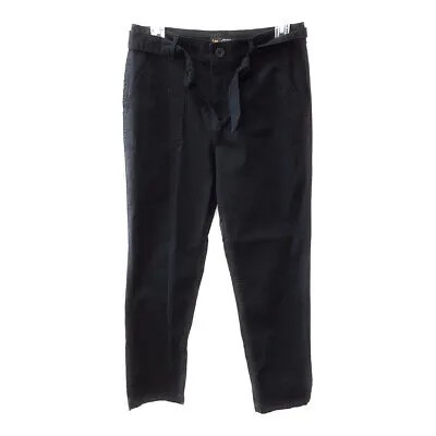 Прямые брюки Lee Regular Fit до щиколотки, черные, средние 6