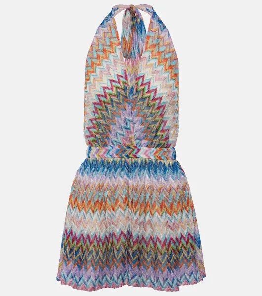 Комбинезон из ламе с зигзагом Missoni, мультиколор