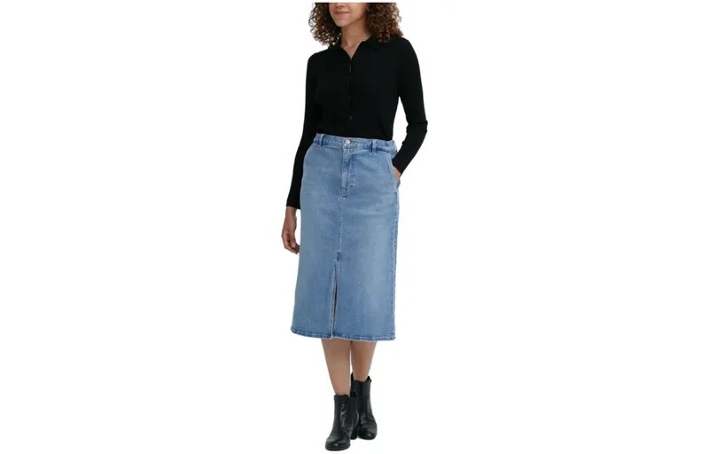 Джинсовое платье женское Sea Blue Uniqlo