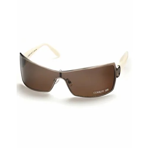 Солнцезащитные очки Cerruti 1881, бежевый, коричневый
