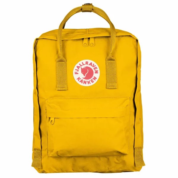 Рюкзак Fjallraven Kanken 141, цвет: желтый, 16 л