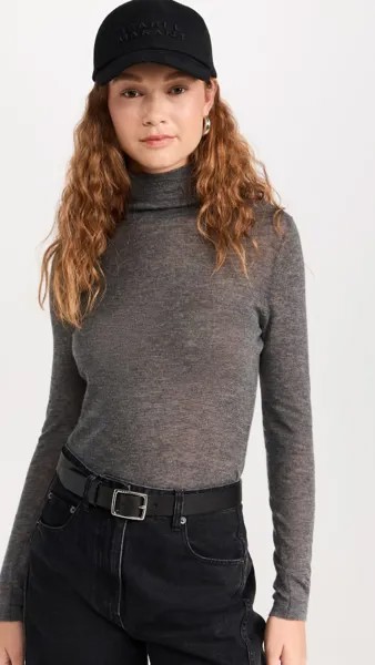 Свитер Autumn Cashmere Second Skin Sheer Cashmere, серый