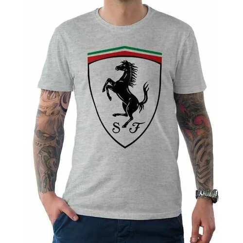 Футболка Design Heroes, размер 3XL, серый