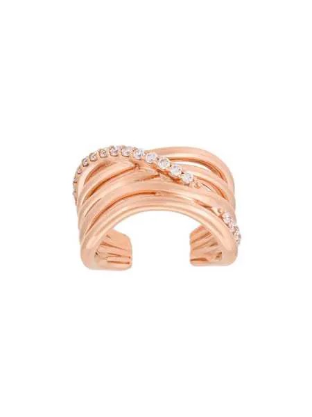 ALINKA кольцо Zoya из розового золота с бриллиантами