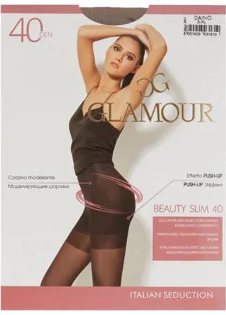 Колготки Glamour Beauty Slim 40 den, размер 5-XL, daino (бежевый)