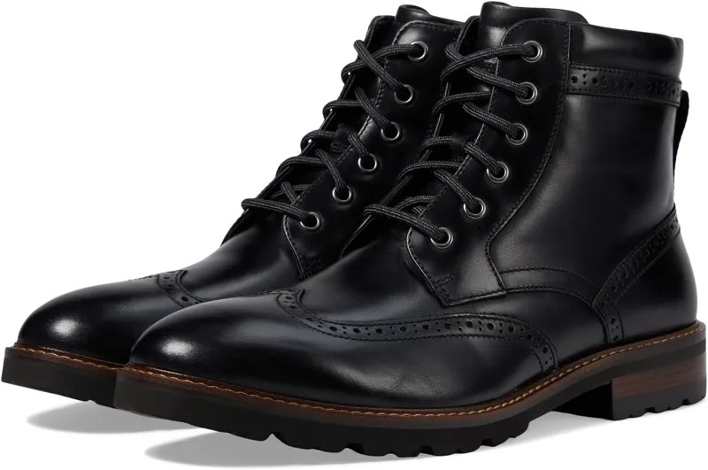 Ботинки на шнуровке Renegade Wing Tip Lace-Up Boot Florsheim, черный