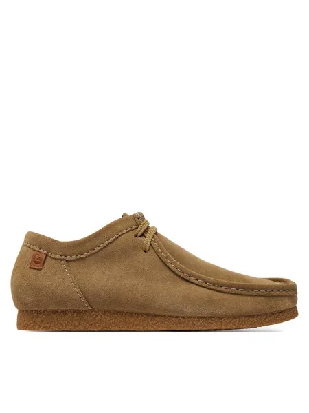 Полуботинки Shacre Ii Run Clarks, коричневый