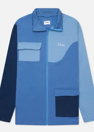 Мужская олимпийка Dime Brushed Cotton Track, цвет синий, размер S