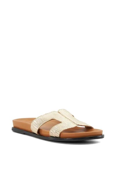 Кожаные сандалии Loupa Dune London, мультиколор