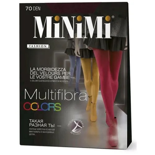 Колготки MiNiMi Multifibra, 70 den, размер 5, фиолетовый