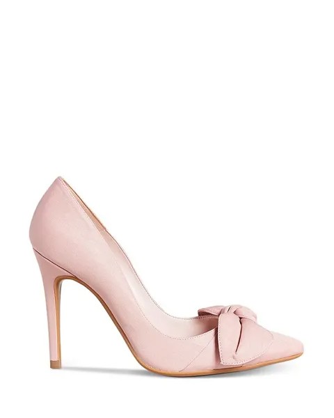 Женские туфли-лодочки HYANA-Moire с атласным бантом 100 мм Ted Baker