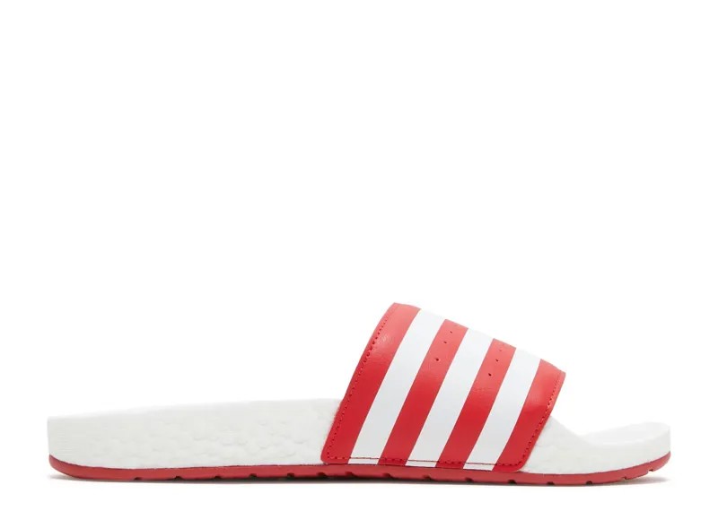 Кроссовки adidas Adilette Boost Slides 'Scarlet', красный