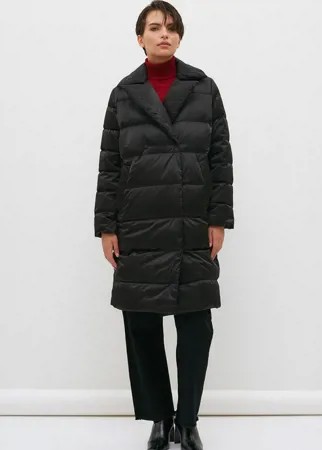 Пуховик-пальто женский Consowear WDM 210510 черный 46 RU