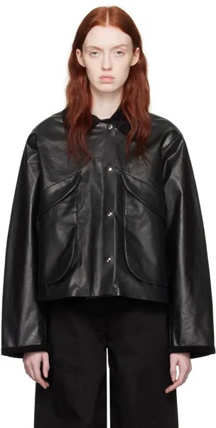 Черная куртка с покрытием Kassl Editions
